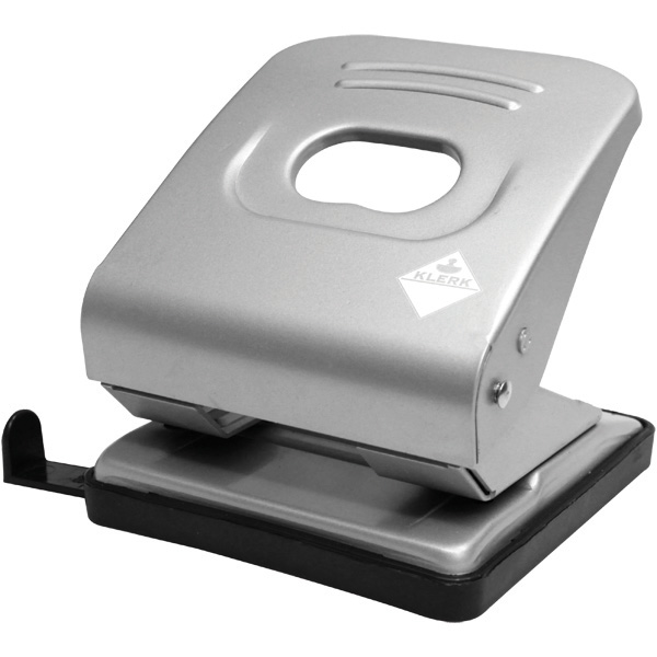 Діркопробивач метал.; (на 2 отв.); на 45арк.; кол. асорті; арт. KL2213; KLERK