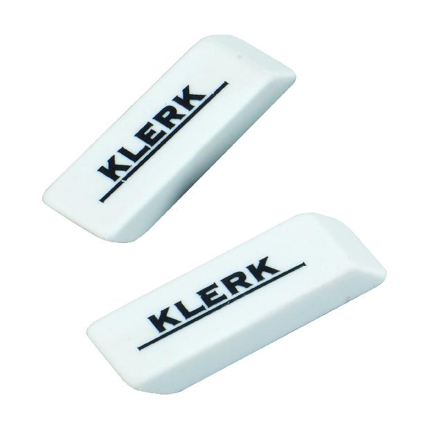 Гумка для витирання; 47*14*8мм; кол. бiл.; прямокут.; арт. KL1301; KLERK