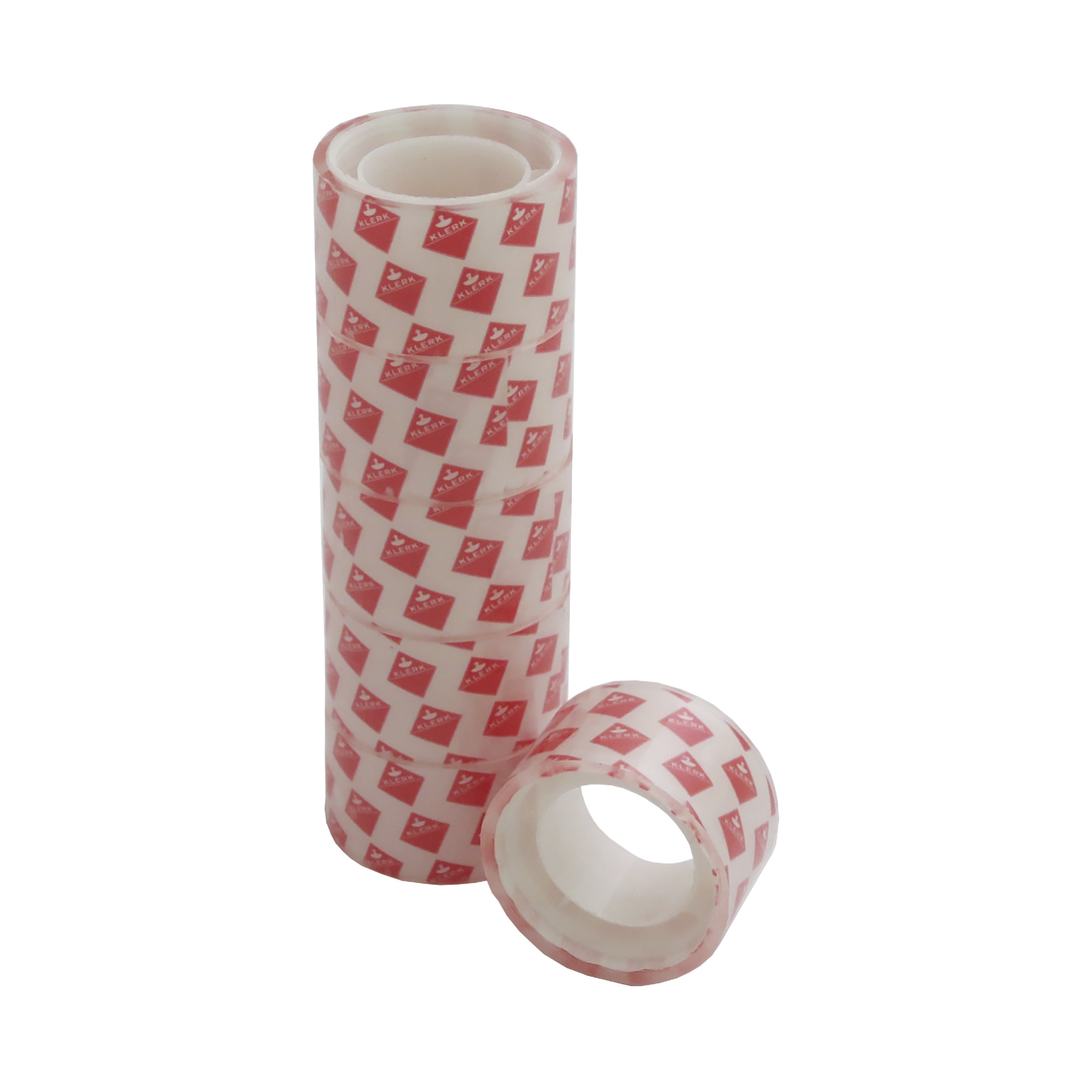 Стрічка клейка канц.; 24мм*10м; (втулка d=35мм); прозор.; арт. KL1616; KLERK