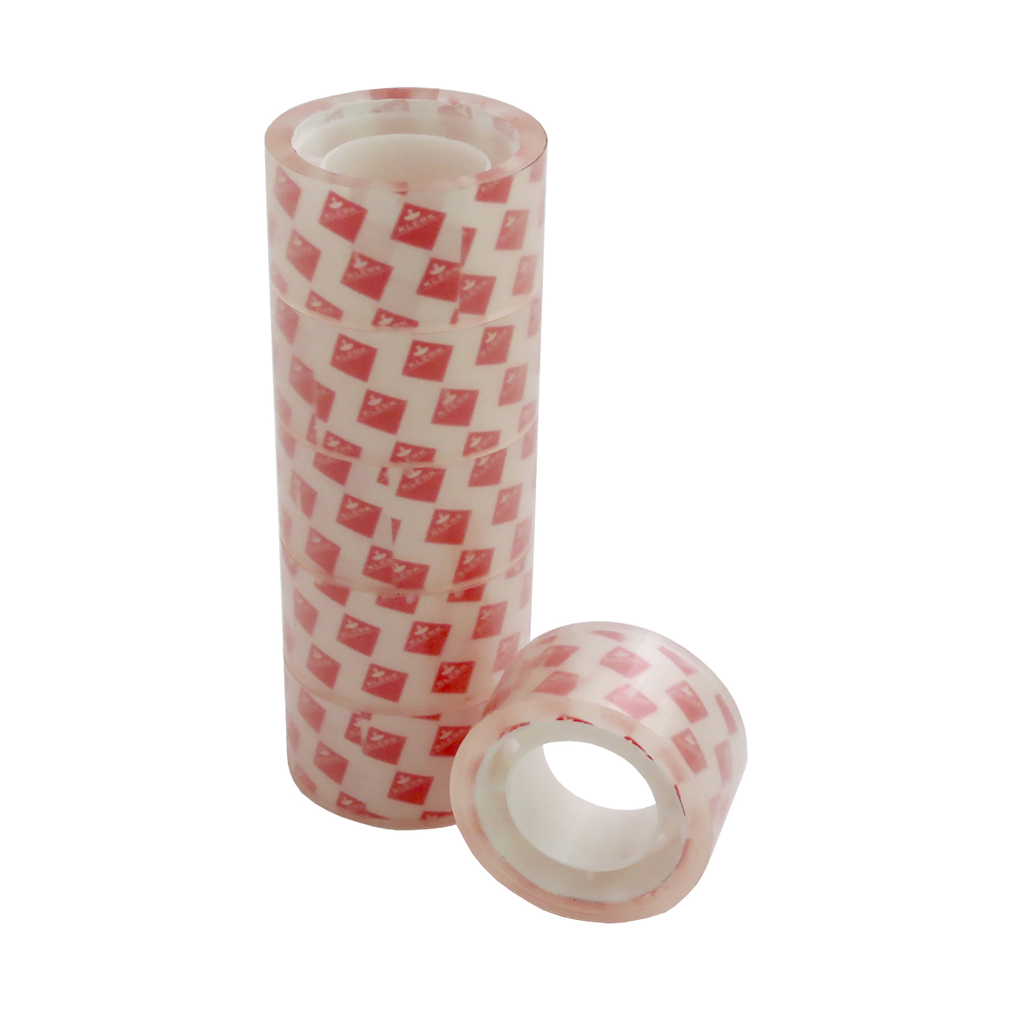 Стрічка клейка канц.; 24мм*20м; (втулка d=35мм); прозор.; арт. KL1617; KLERK