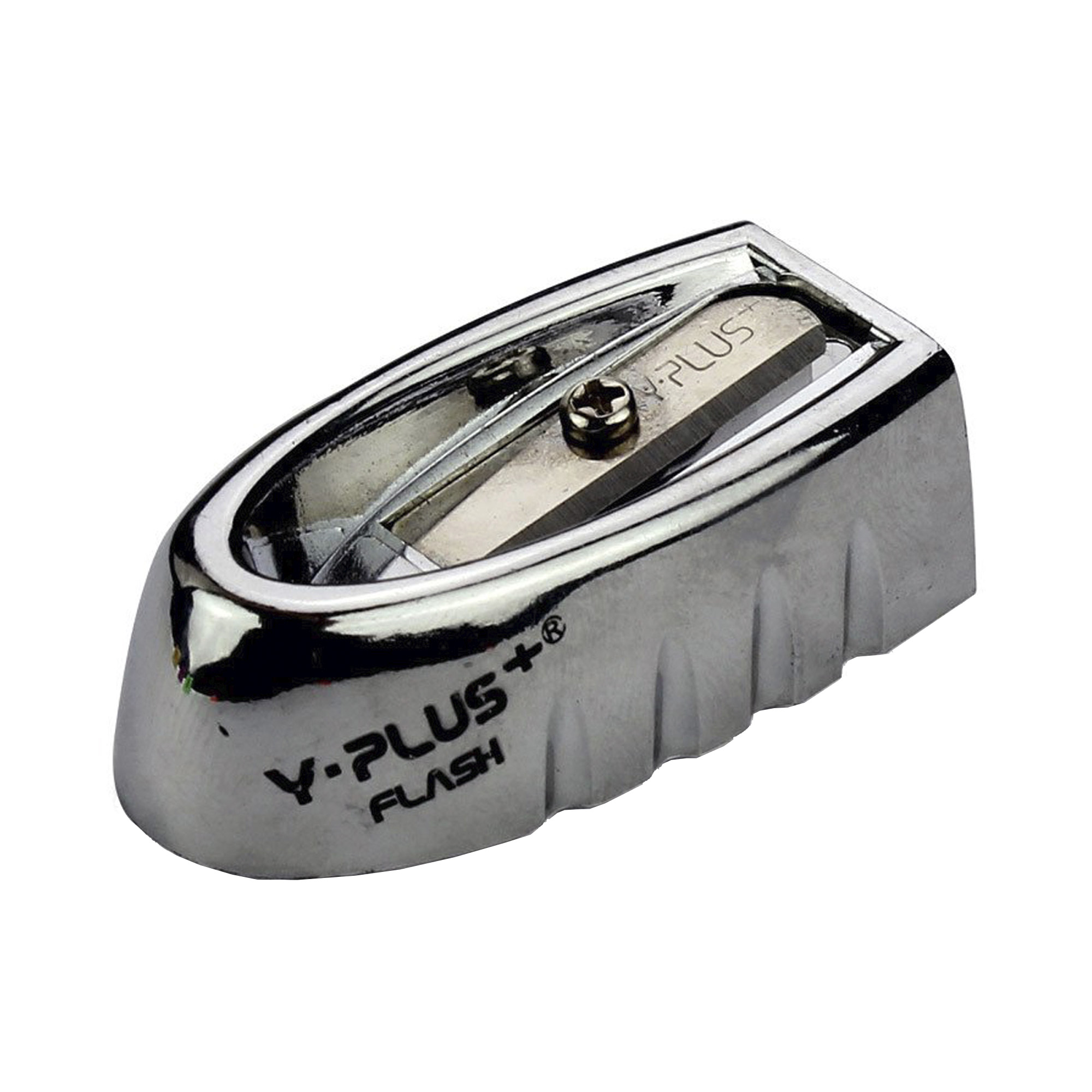 Точилка для олівців; FLASH; корп.пласт.; кол. металік; арт. SX080210; Y PLUS