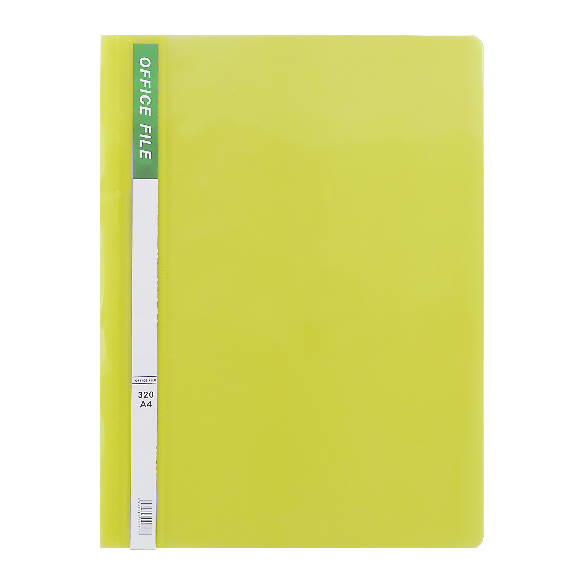 Швидкозшивач пласт. тонкий без перф.; А4; 120*180мкм; кол. асорті; арт. KL0018; KLERK