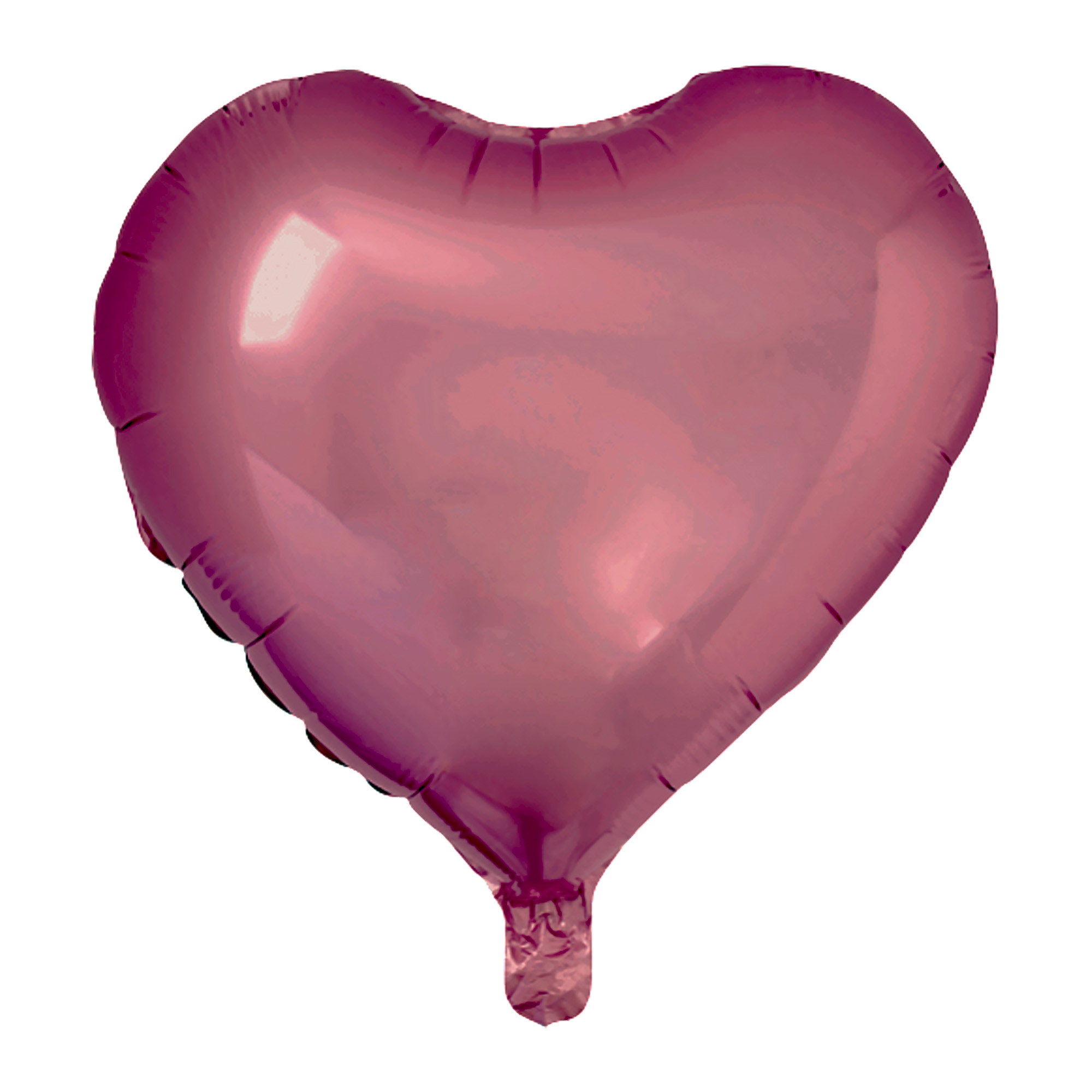 Кулька повітряна "Серце"; d=18"; фольга, 7 кольорів асорті; арт. 0166; ANGEL GIFTS