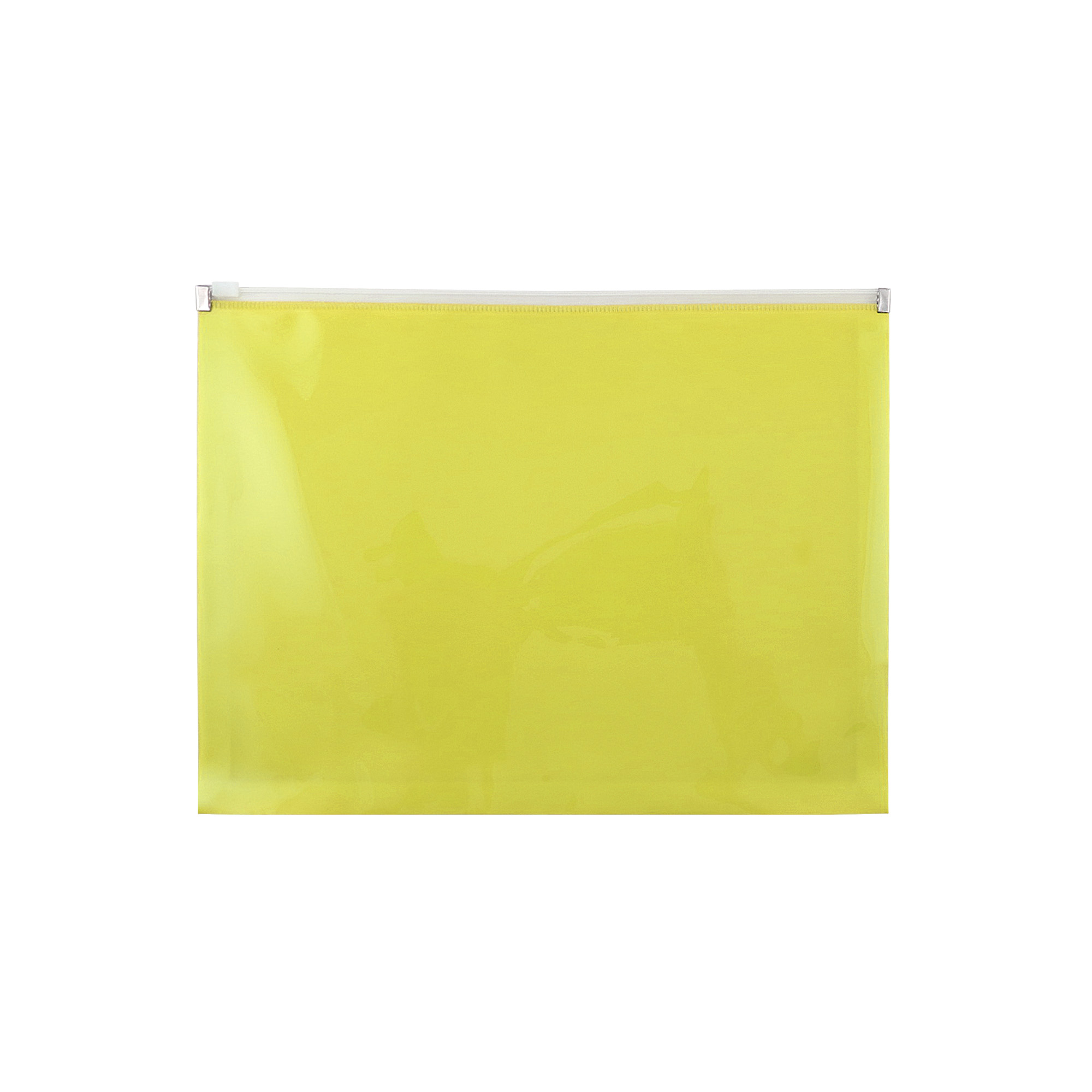 Папка пласт. на молнії; 32*25см; кол. асорт.; непроз.пластик, 500мк; арт. KL2576; KLERK