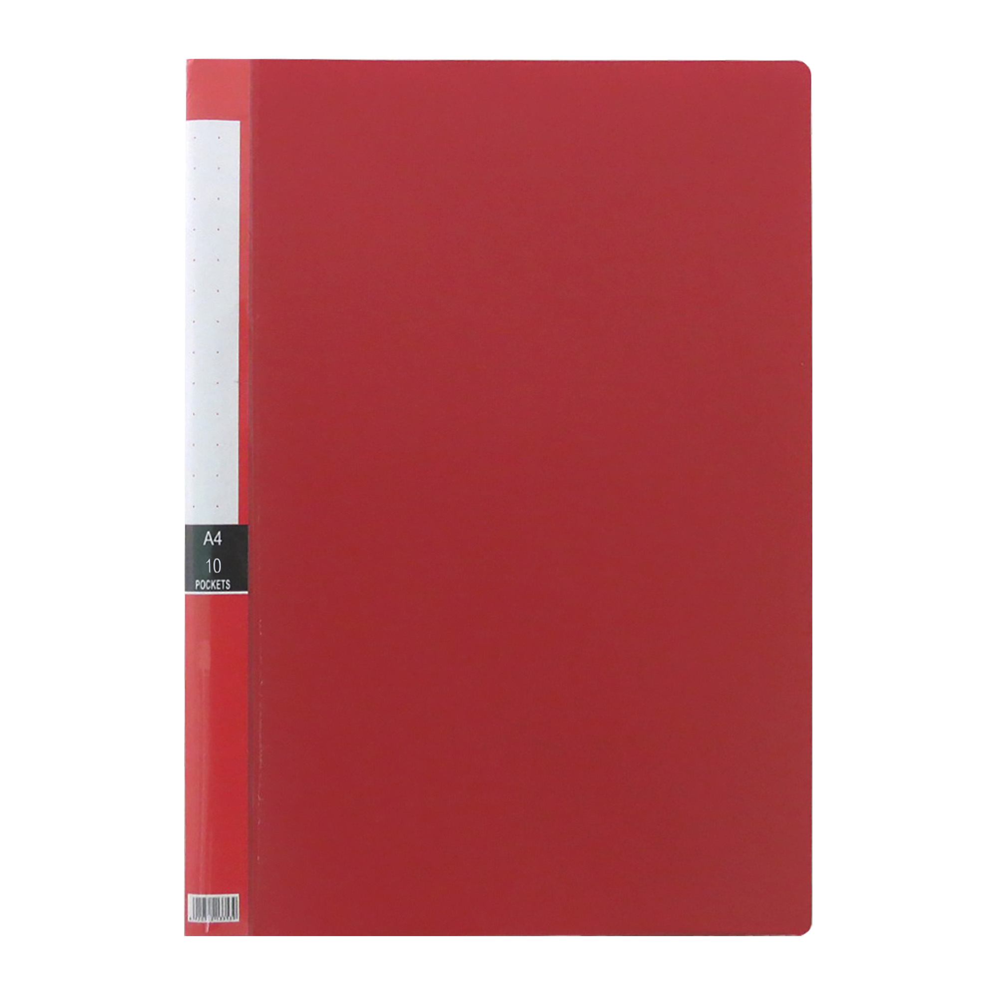 Папка на 10 файлів; А4; 550мкм; кол. асорті; арт. AB10AK; KLERK