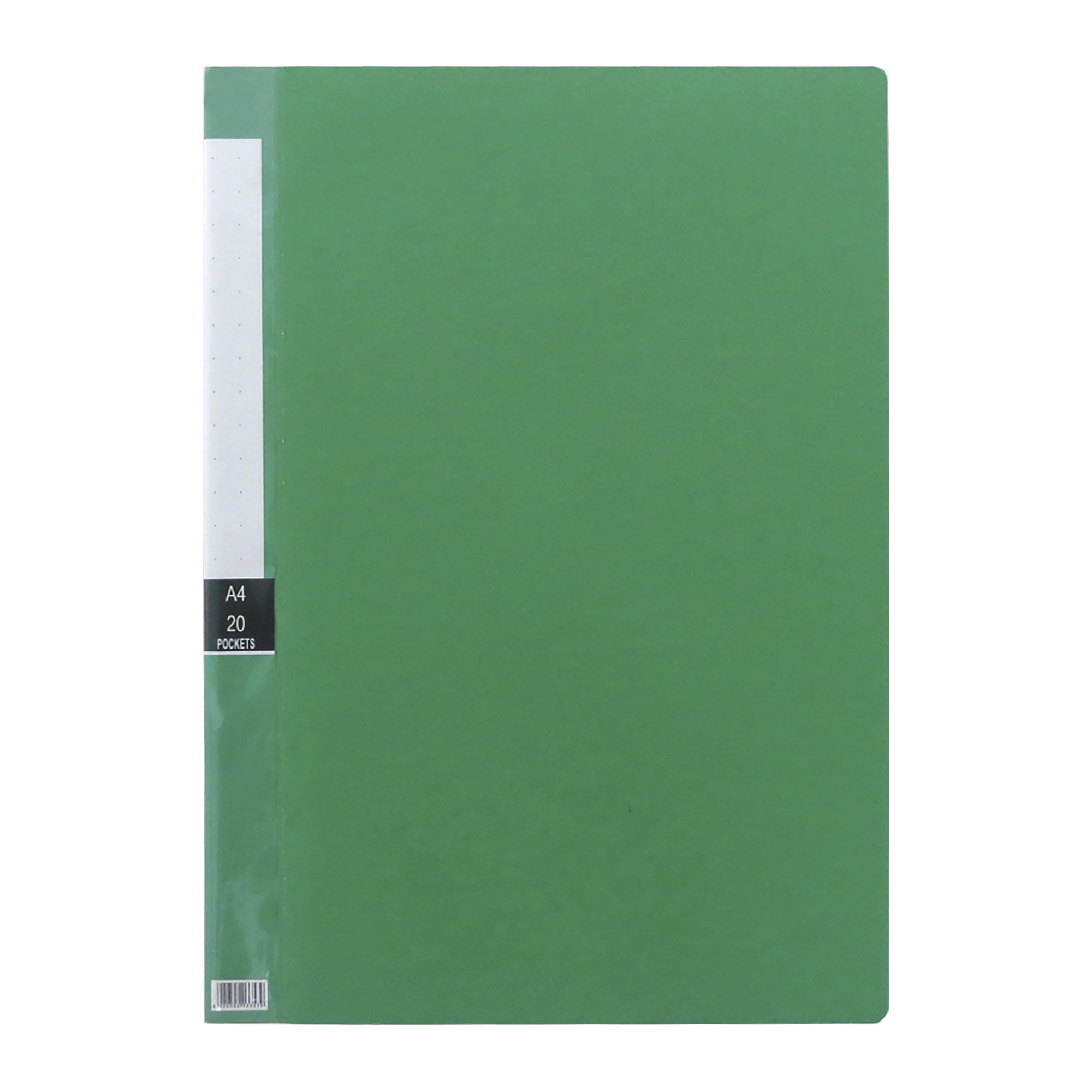 Папка на 20 файлів; А4; 550мкм; кол. асорті; арт. AB20AK; KLERK