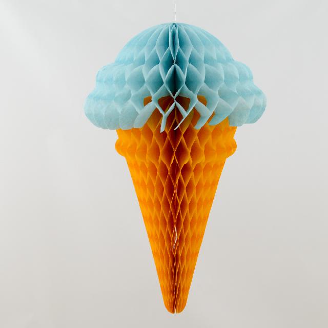 Прикраса паперова "Морозиво"; 32см; арт. TT-8109; ANGEL GIFTS