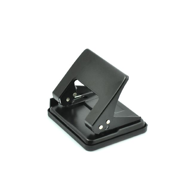 Діркопробивач метал. з лінійкою; 90*110*80 мм. (на 2 отв.); на 25арк.; кол. асорті; арт. KL2250; KLERK