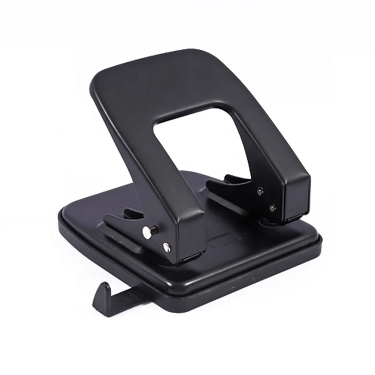 Діркопробивач метал.; з лінійкою; 135*125*110 мм (на 2 отв.); на 40арк.; кол. асорті; арт. KL2251; KLERK