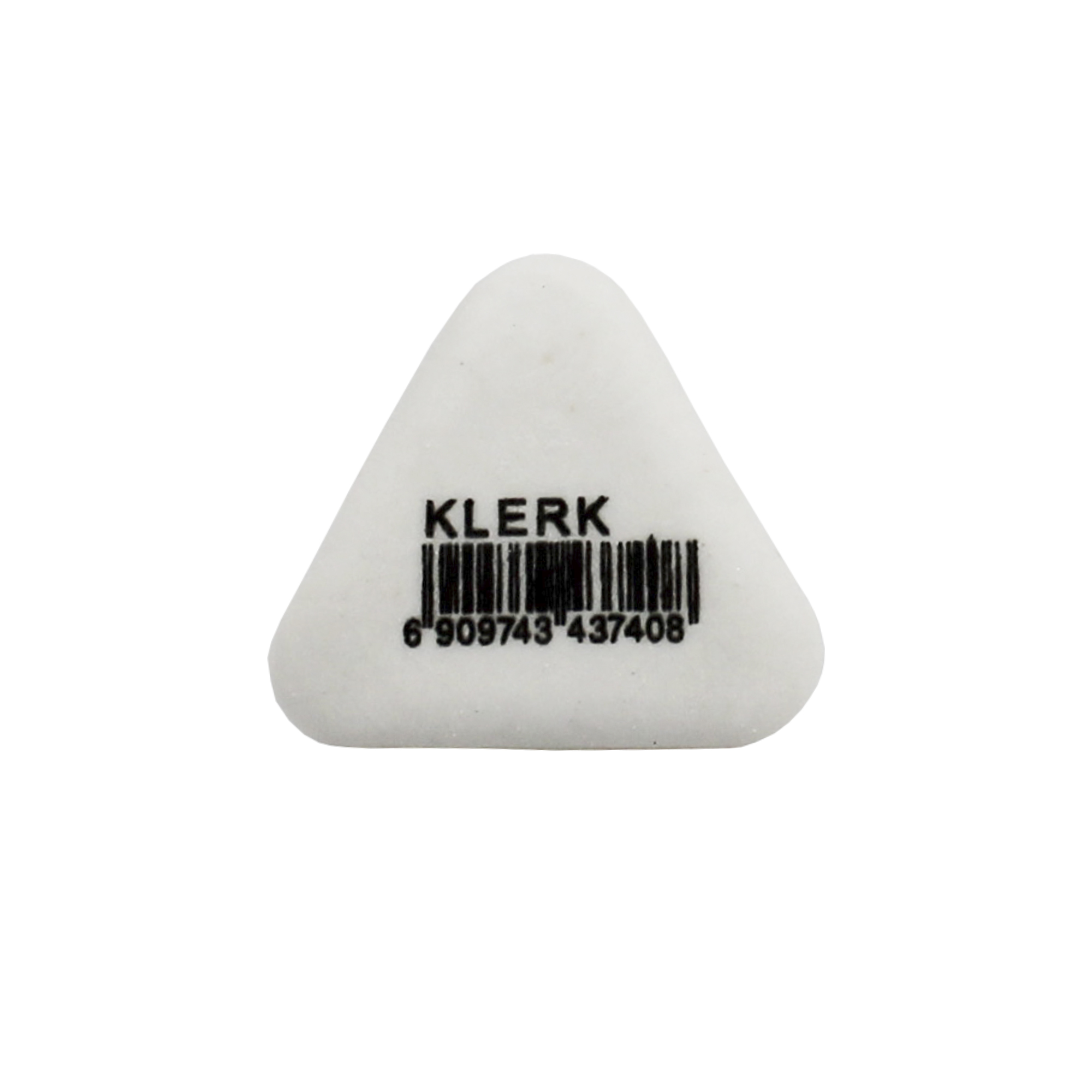 Гумка для витирання; 40*40*10мм; кол. бiл.; трикутна; арт.KL1342 KLERK