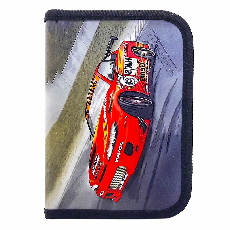 Пенал без напов. на молнії; 20*13*3 см., "Гонка" арт. VR23012 VGR