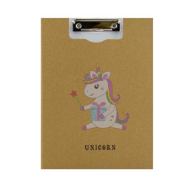 Папка-планшет з кліпом; А4; 4 дизайни; арт. SK004; VGR