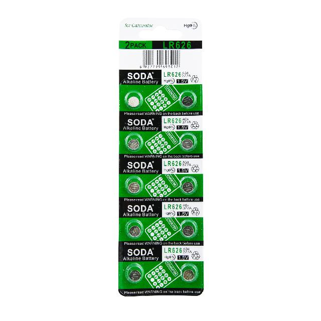 Батарейка alkaline 1шт.;  арт. LR626. KLERK