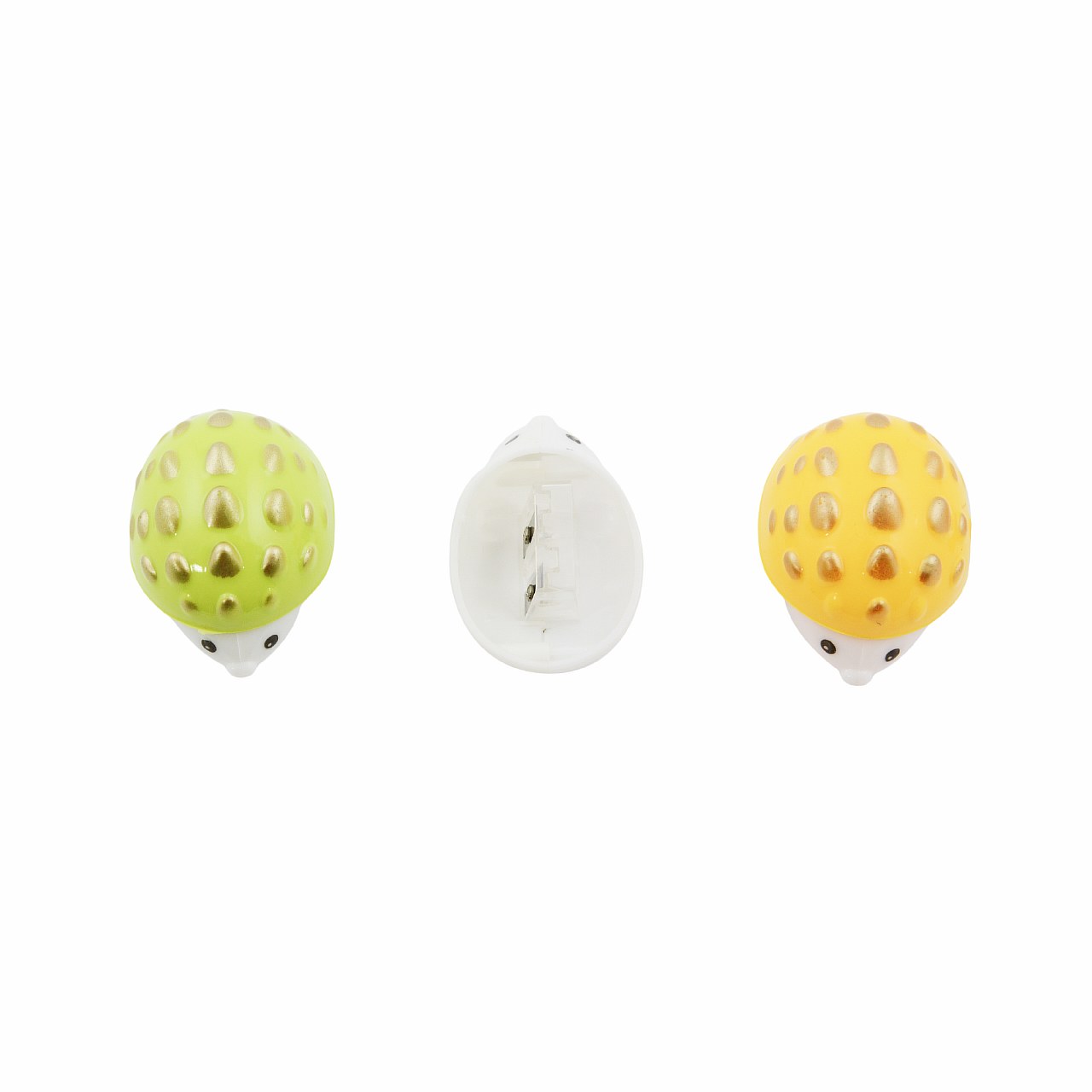 Точилка пласт.; "Їжачок" на 2 отв. з конт.; асорті; арт. VR22283