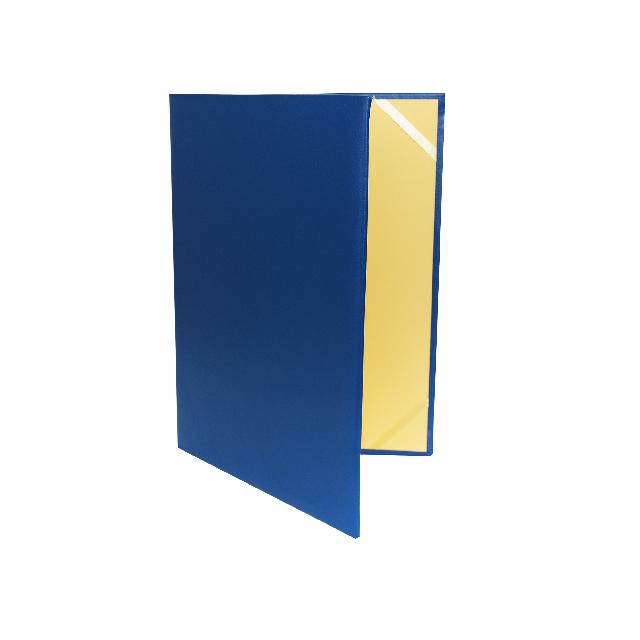 Папка до підпису,  35*22,5см; синій, штуч. шкіра; арт. KL3008_1; KLERK