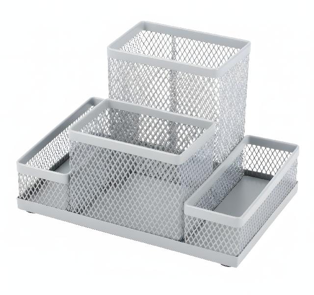 Підставка наст.; 153*103*100мм; кол. сріб.; метал.; арт. KL0910-S; KLERK