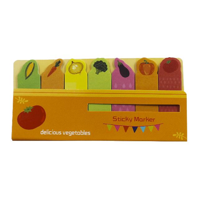 Індекси паперові; 55*12мм; 7*15арк.; кол. неон асорті; арт. VR22307 VGR