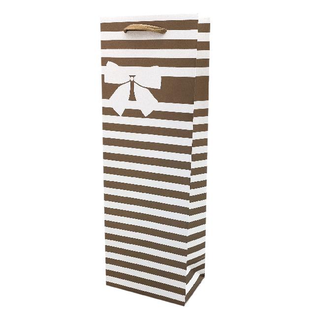 Пакет подар. для пляшки; 360*125*85мм, арт. AG91362, ANGEL GIFTS