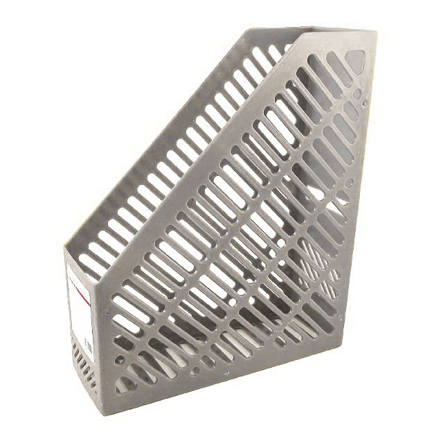 Лоток для паперу пласт.верт.; кол. сірий; арт. KL0916-GR; KLERK