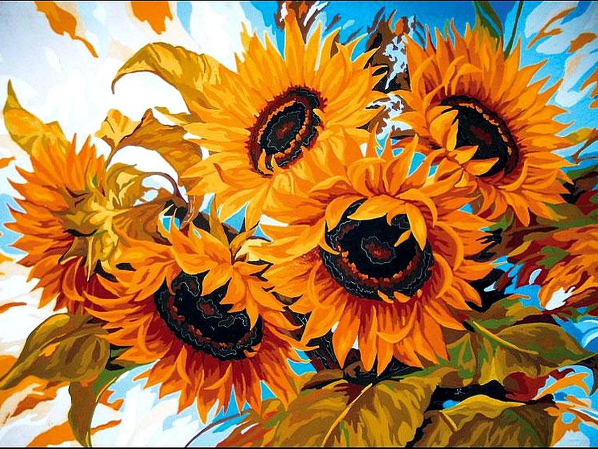 Картина для малювання за номерами  40*50 см. в картон. короб. пенз. фарби. арт. VR25110, VGR