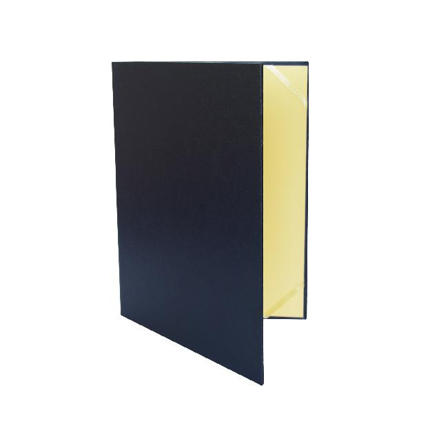 Папка до підпису, 35*22,5см; синя, бумвініл, арт.KL3006-BL, KLERK