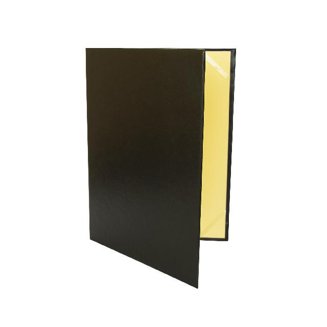 Папка до підпису, 35*22,5см; чорна, бумвініл, арт. KL3006-B, KLERK