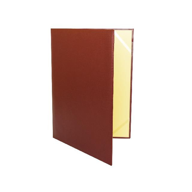 Папка до підпису, 35*22,5см; червоний, балакрон арт. KL3007-R, KLERK