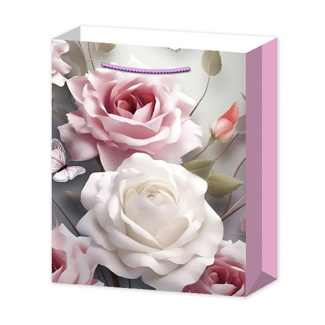 Пакет паперовий для подарунків; 4 дизайни; розмір: 31*40*12см; арт. AG2111, ANGEL GIFTS