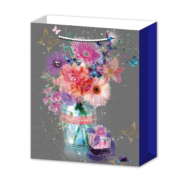 Пакет паперовий для подарунків; 4 дизайни; розмір: 26*32*10см; арт. AG2112, ANGEL GIFTS