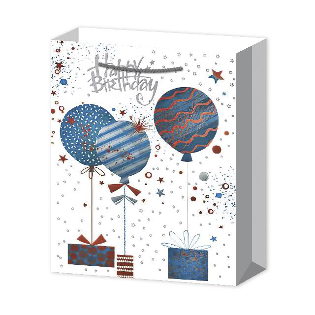 Пакет паперовий для подарунків; 4 дизайни; розмір: 31*40*12см; арт. AG2117, ANGEL GIFTS