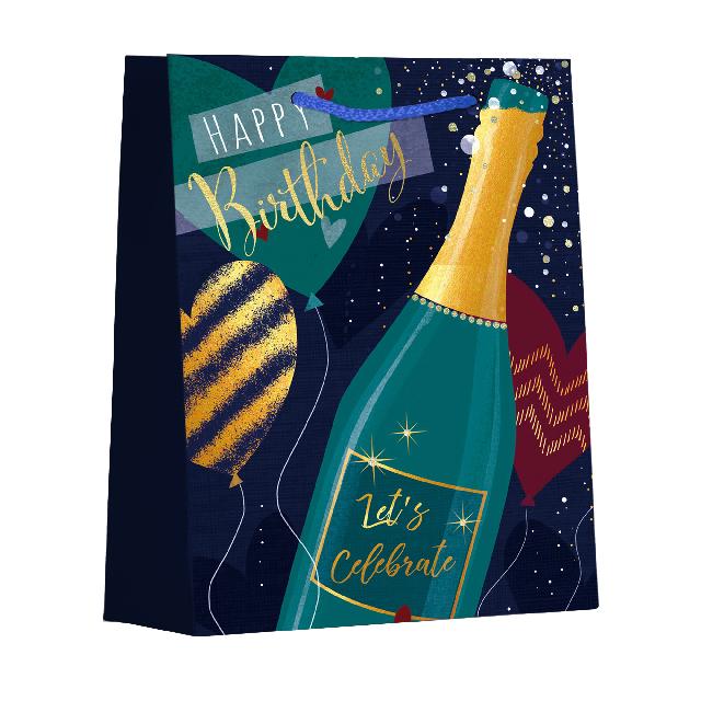 Пакет паперовий для подарунків; 4 дизайни; розмір: 26*32*10см; арт. AG2120, ANGEL GIFTS