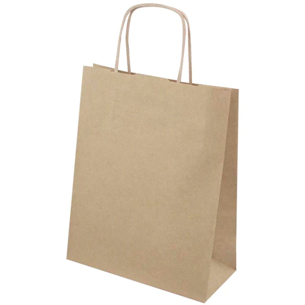 Пакет із паперу крафт; розмір: 26*32*12см; арт. AG2138, ANGEL GIFTS