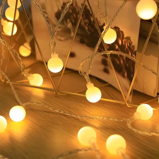 Гірлянда світлодіодна 3м. "Кульки матові" 20 LED
