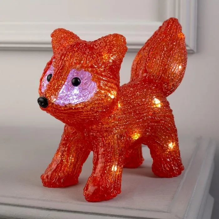 Лис світлодіодний 20 LED. матеріал акрил; 20 см.арт. AG3511; ANGEL GIFTS