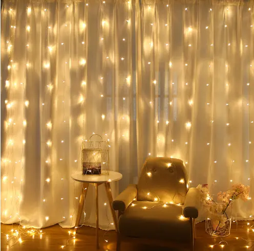 Гірлянда-штора світлодіодна  3*2м, 240 LED матеріал: пластмаса; арт. AG3519; ANGEL GIFTS