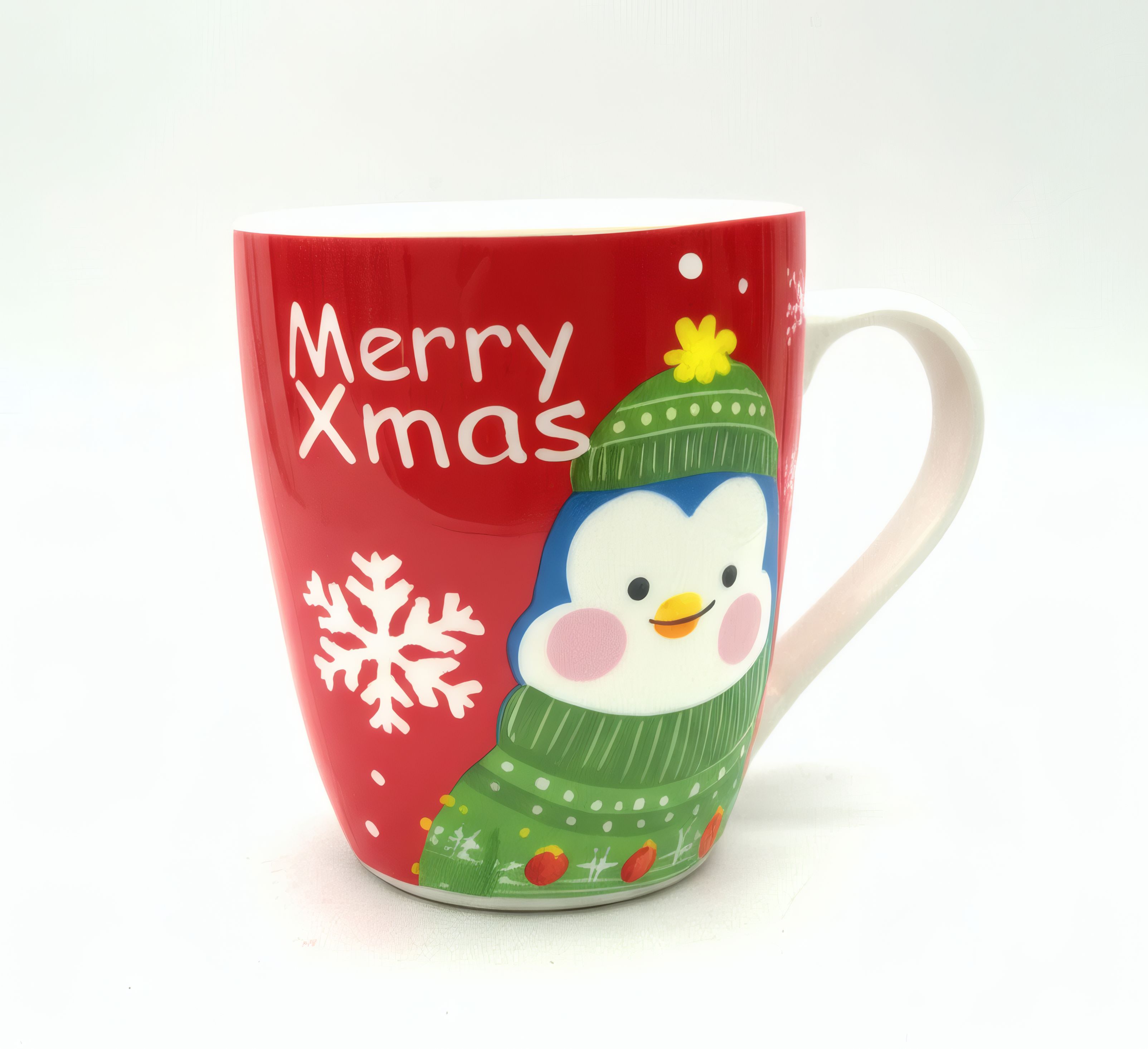 Чашка новорічна; матеріал: кераміка; арт. AG3533; ANGEL GIFTS