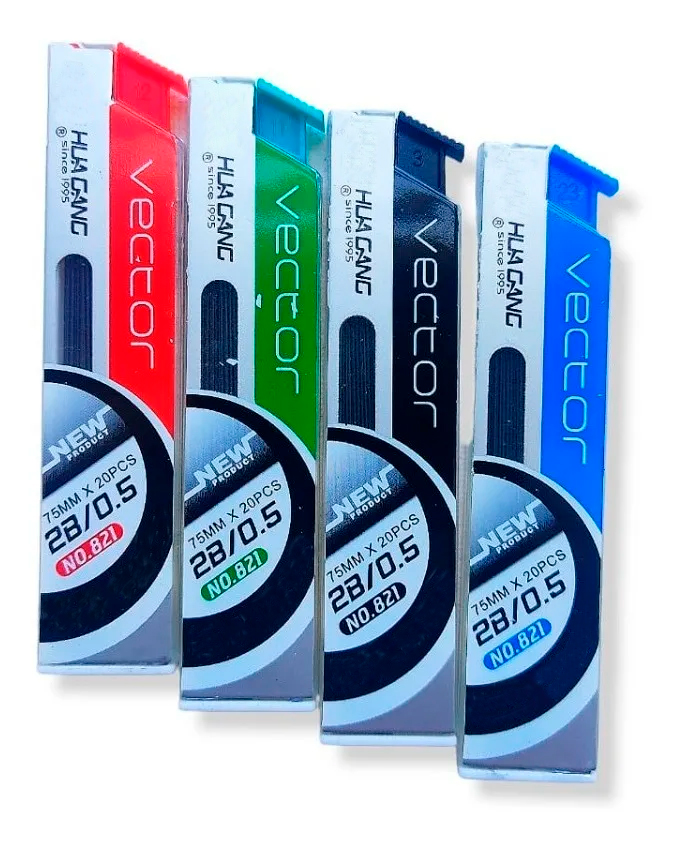 Грифелі для мех. олівця, 0.5 мм. арт. KL6114; KLERK