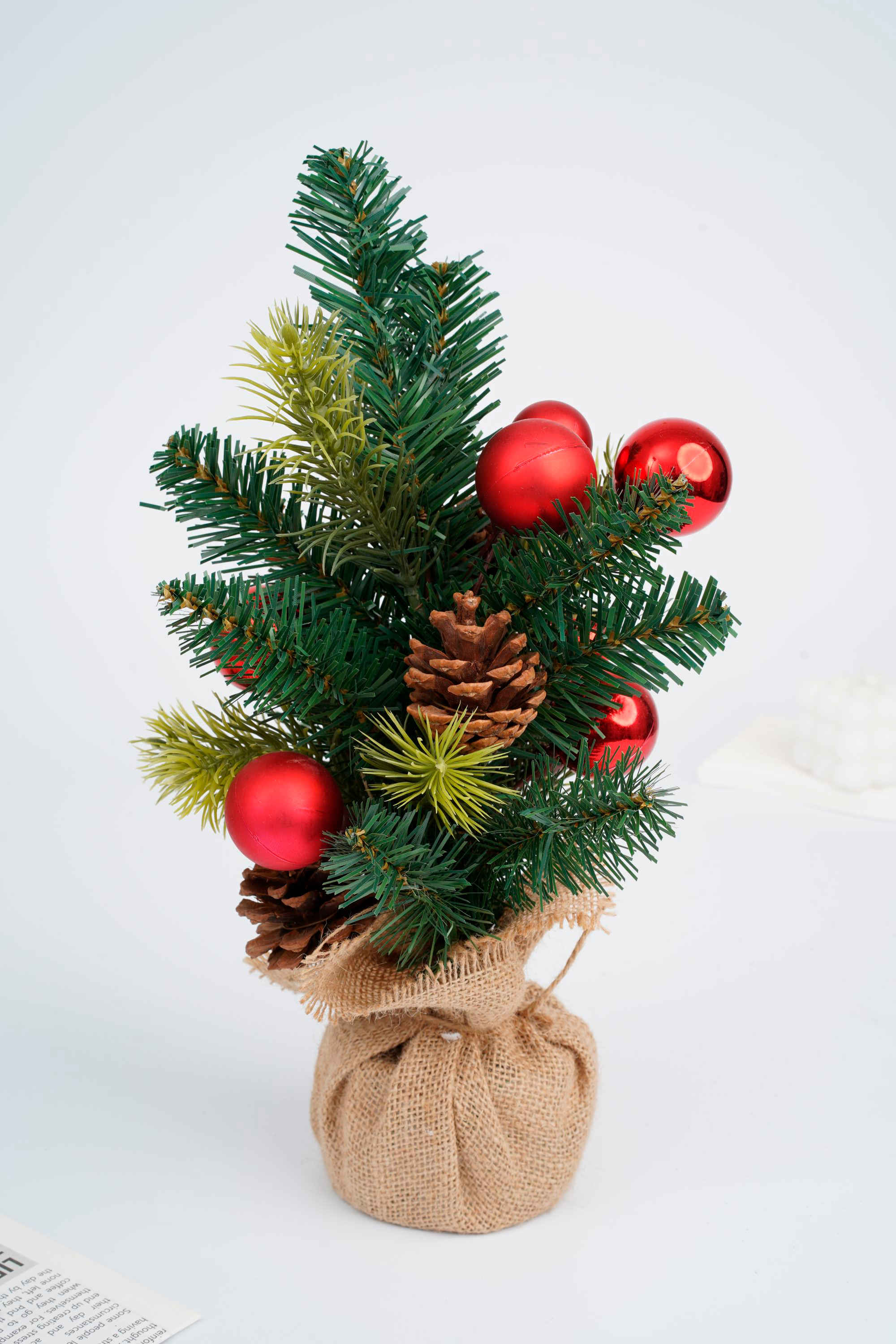 Декор новорічний ялинка 38 см.; арт. AG3647; ANGEL GIFTS+