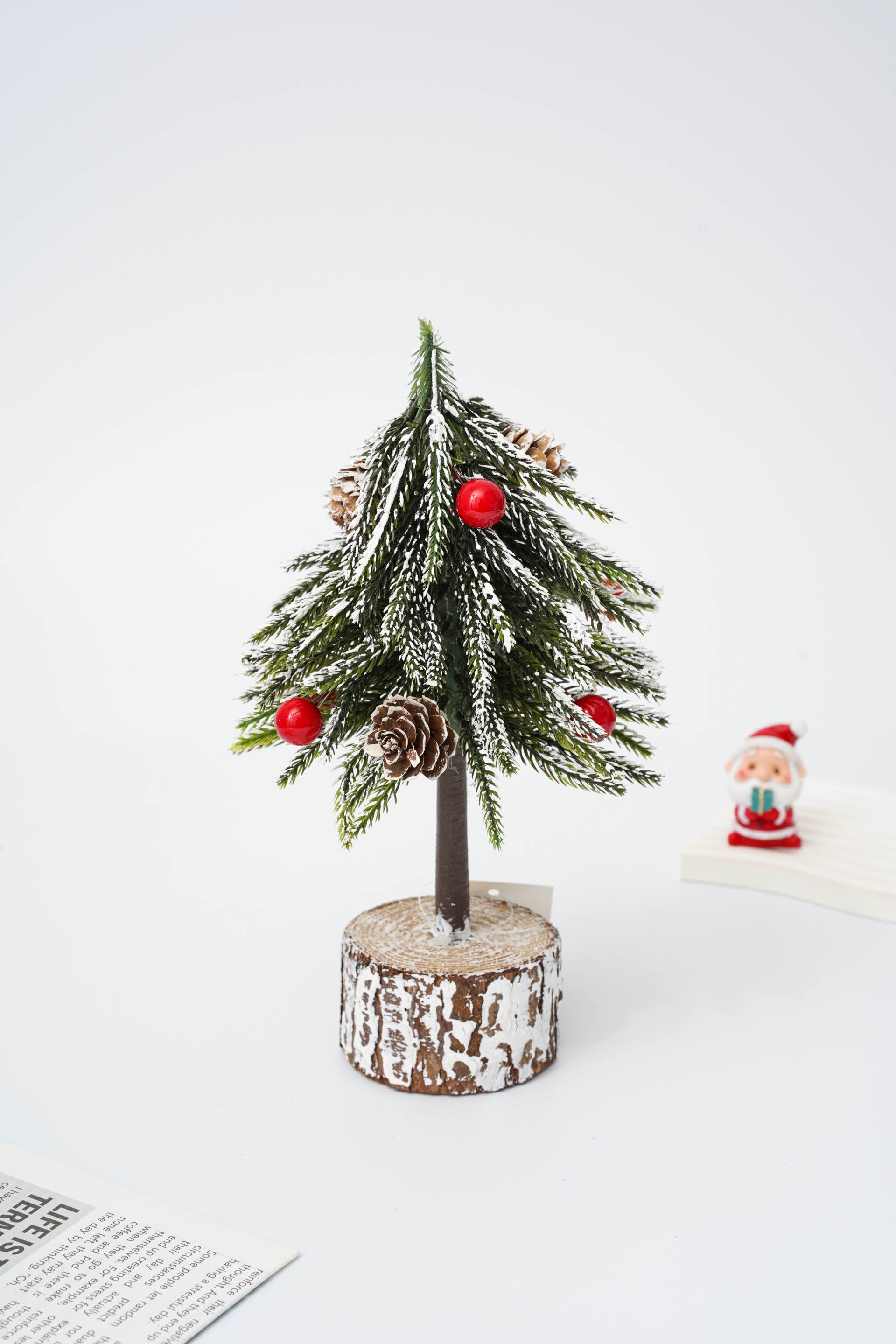 Декор новорічний ялинка 25 см.; арт. AG3649; ANGEL GIFTS