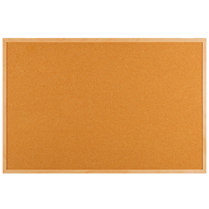 Дошка коркова; 60*90см; дерев'яна рамка; арт. KL6149; KLERK