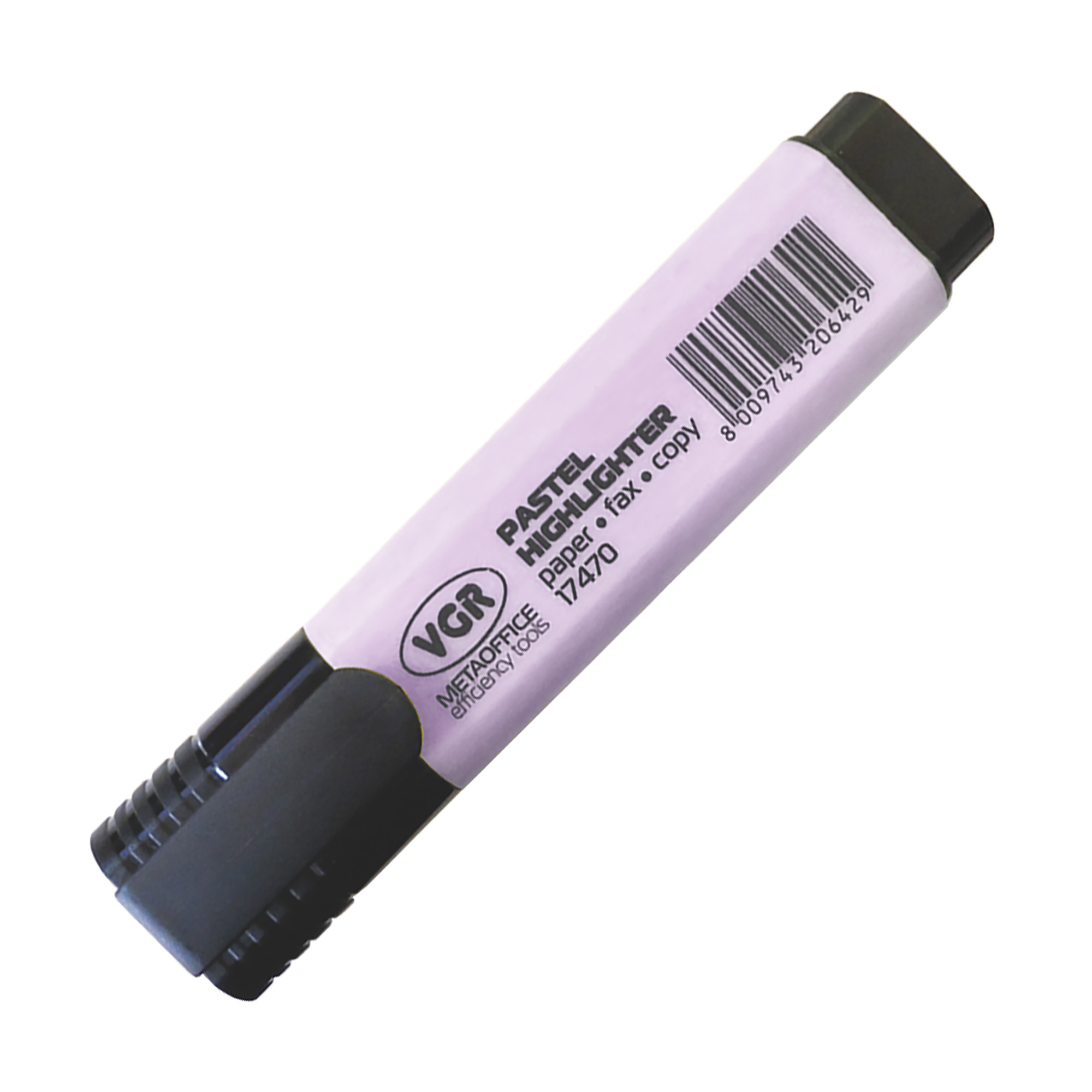 Маркер текст.; пастель фіолетовий; 2-4мм, клінопод.; арт. 17470-PUR; VGR